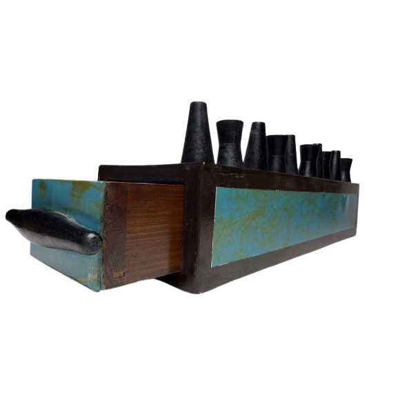 Acrylic Turquoise Senet