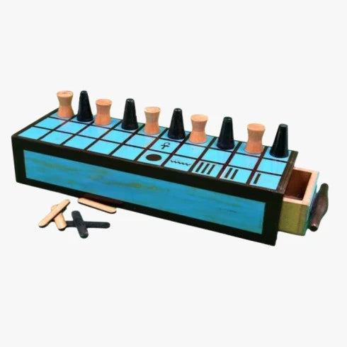 Acrylic Turquoise Senet - Wholesale