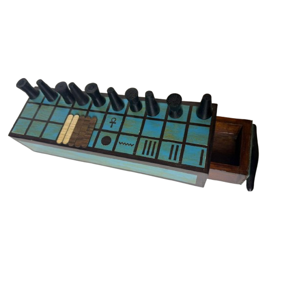 Acrylic Turquoise Senet